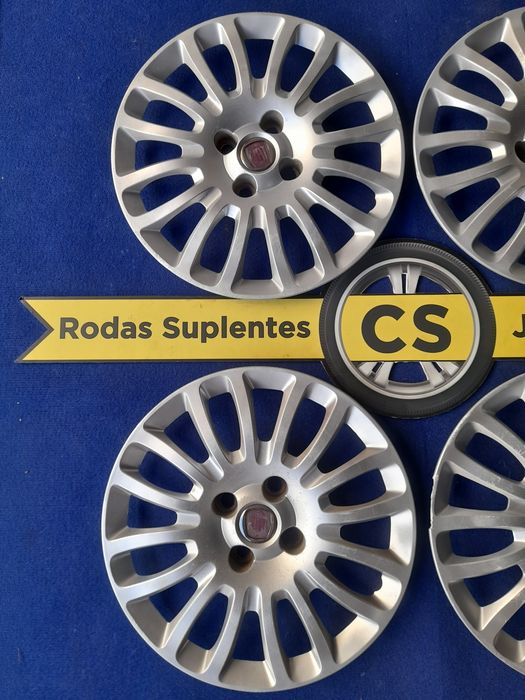 4 tampões jante 16" Opel Corsa Astra Nissan Peugeot  Fiar Punto