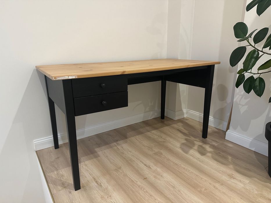 Biurko IKEA ARKELSTORP – czarne