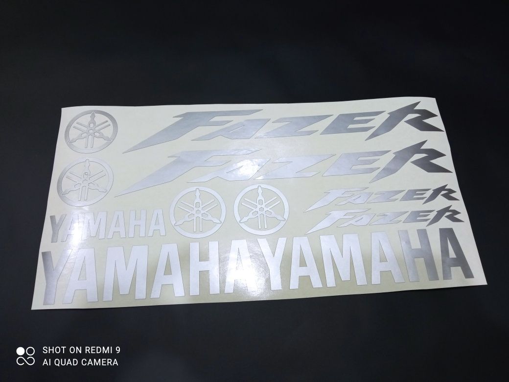 Наклейки на мотоцикл Yamaha fazer ямаха фазер fzr
