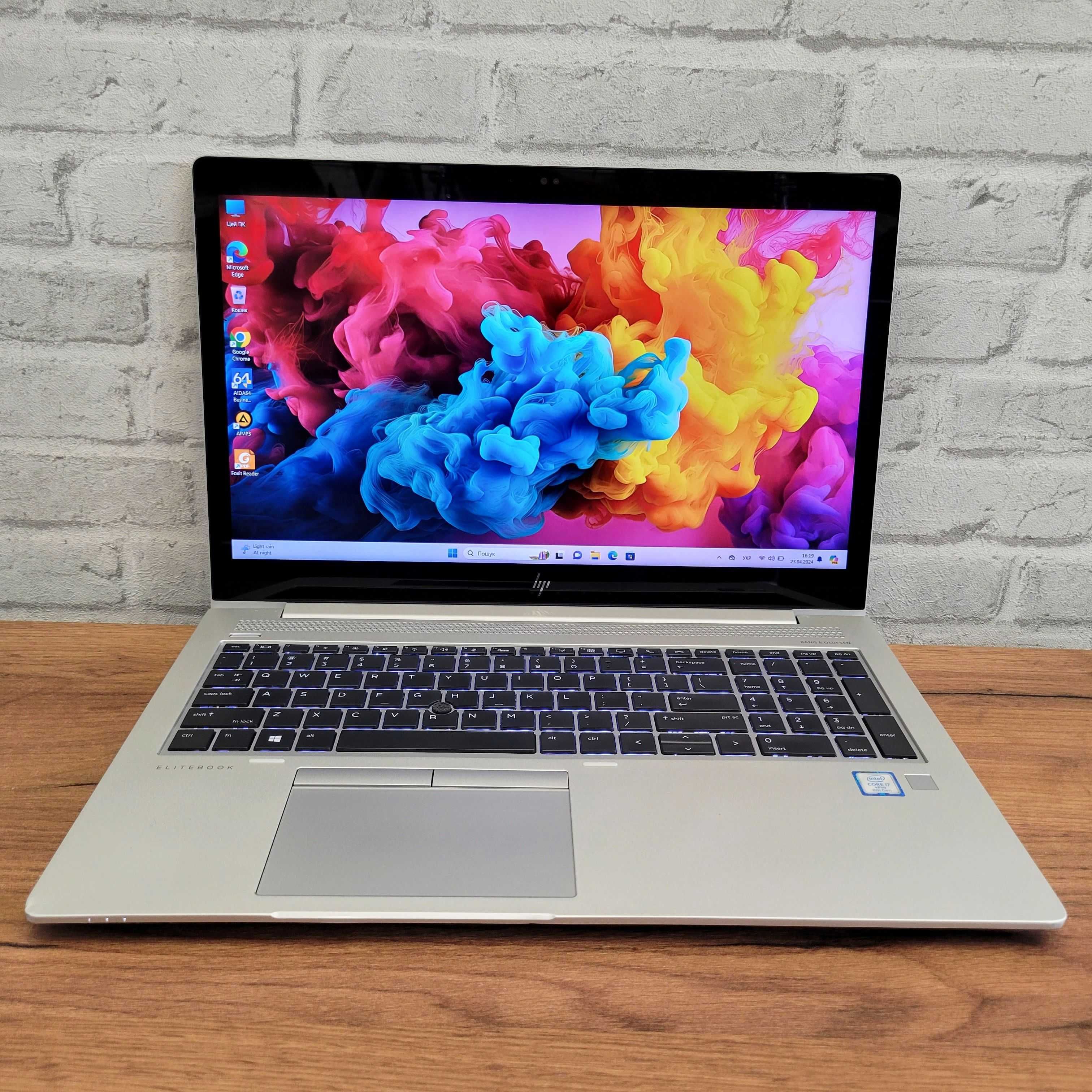 Ультрабук HP EliteBook 850 G5 15.6"Touch/ i7-8650/16гб DDR4/256гб SSD