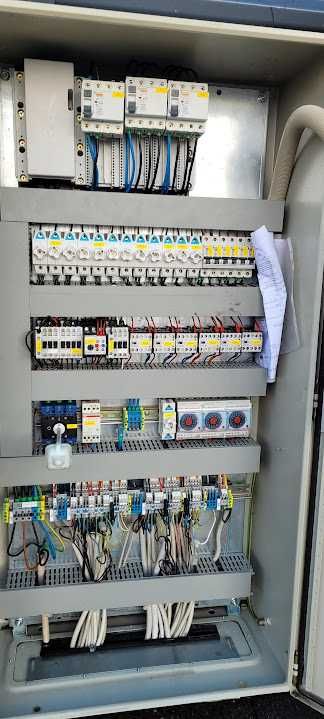 5 SZAFA ELEKTRYCZNA skrzynka metalowa rozdzielnia 60x30x120