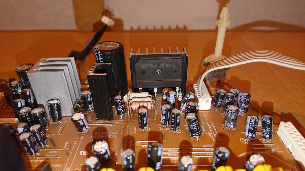 Amplituner Onkyo TX-SR607 płytka gniazda video