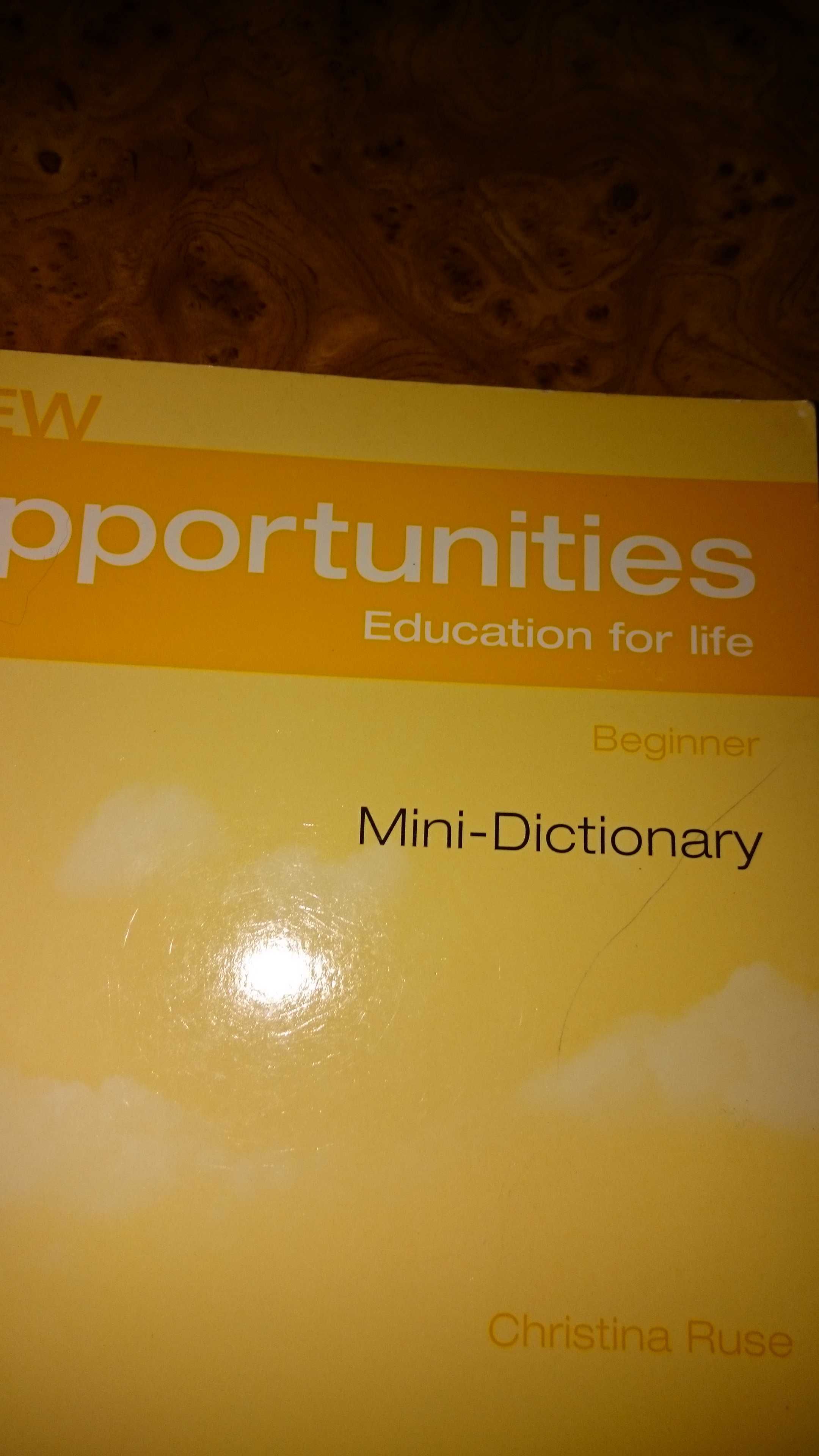Учебник по английскому "New Opportunities: Education for Life"