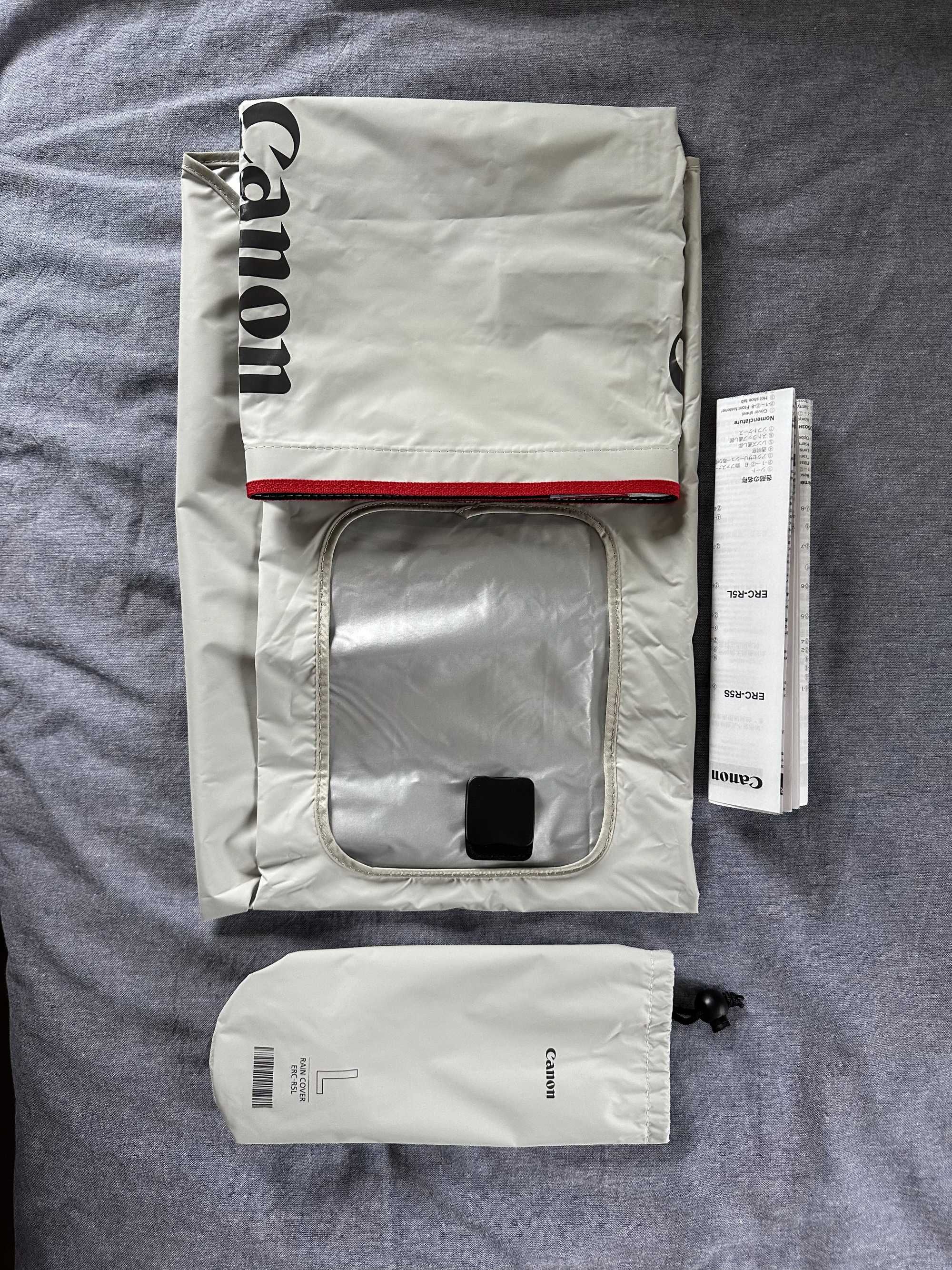 Vendo capa de chuva Canon L para câmara - NOVA