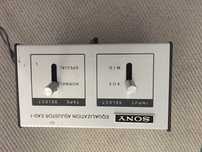 Sony equalization adjustor EAD-1