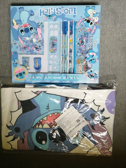 Zestaw Stitch do szkoły+torba