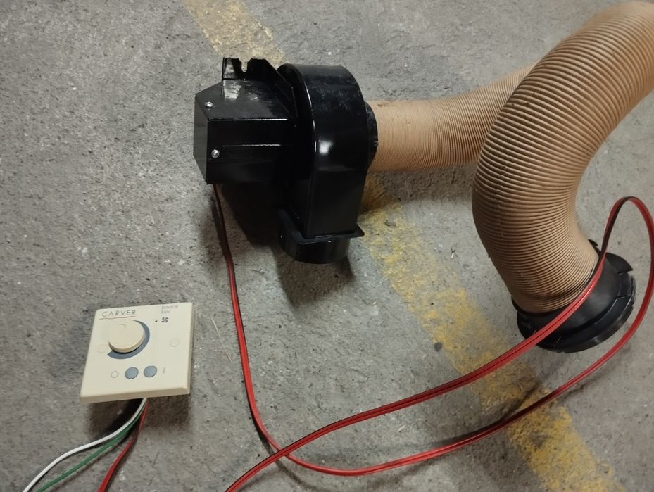 Nawiew wentylator Carver na 12wolt