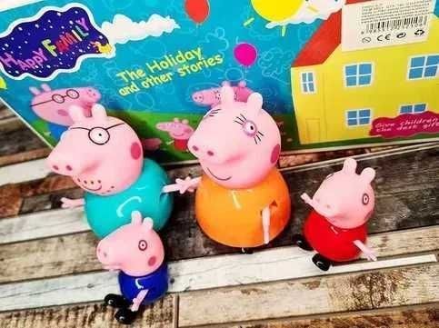 Nowy zestaw figurek figurki Świnka Peppa - zabawki