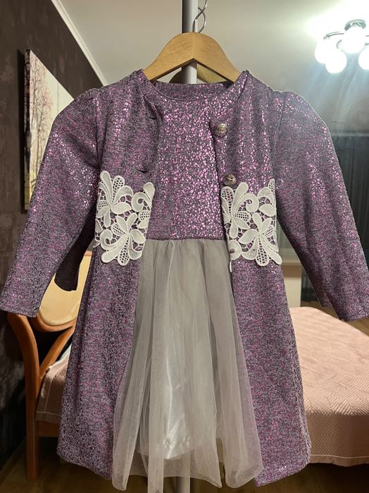 Сукня та кардиган для дівчинки!