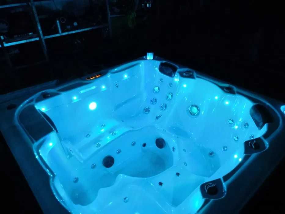 Jacuzzi balia beczka Hydromasaż Aeromasaż ogrodowe SPA BALBOA SERWIS