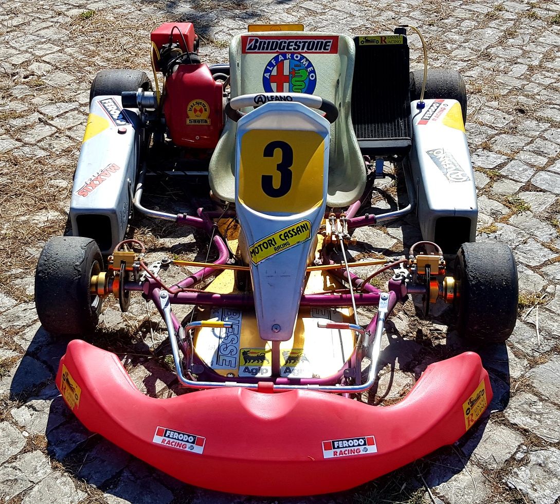 Kart Biesse com reboque