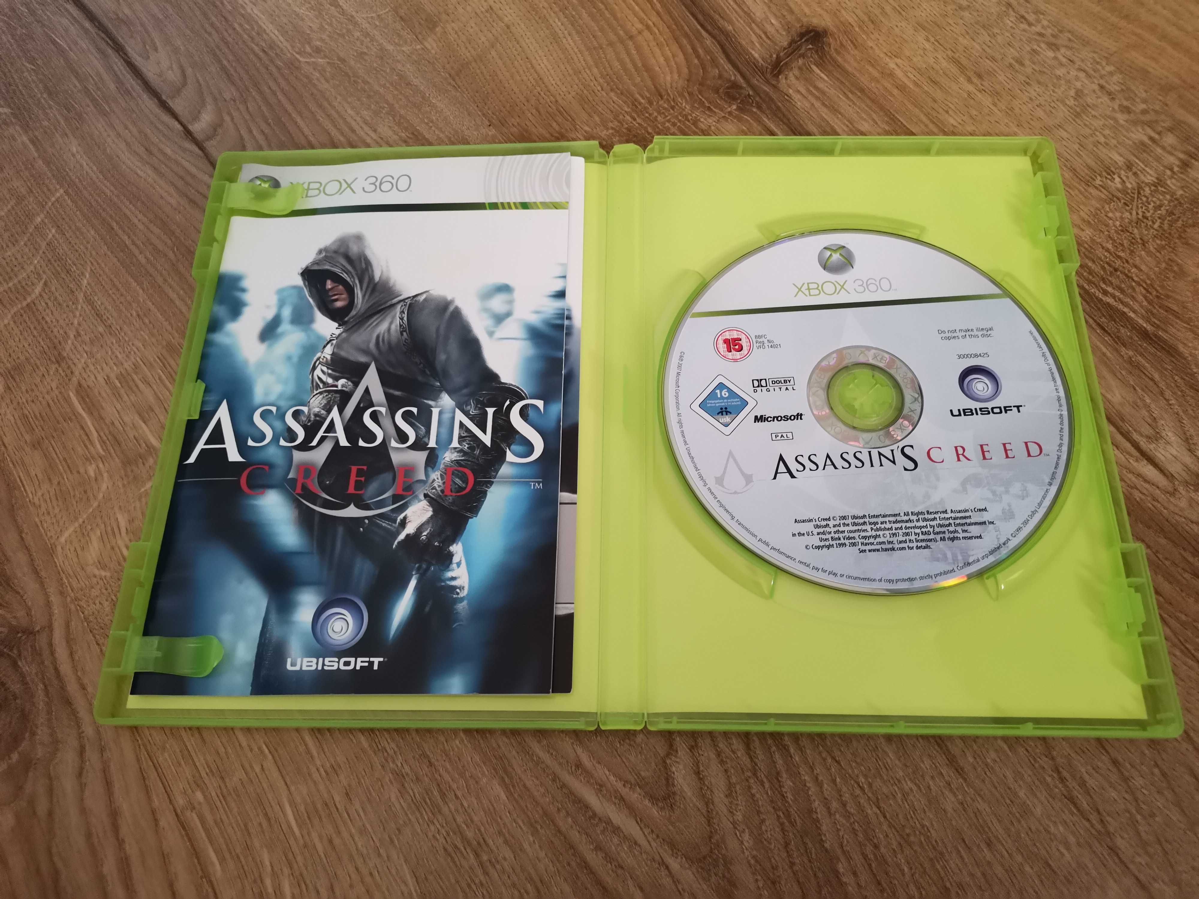 Gra Assassins Creed na konsolę XBOX 360 [BDB STAN]