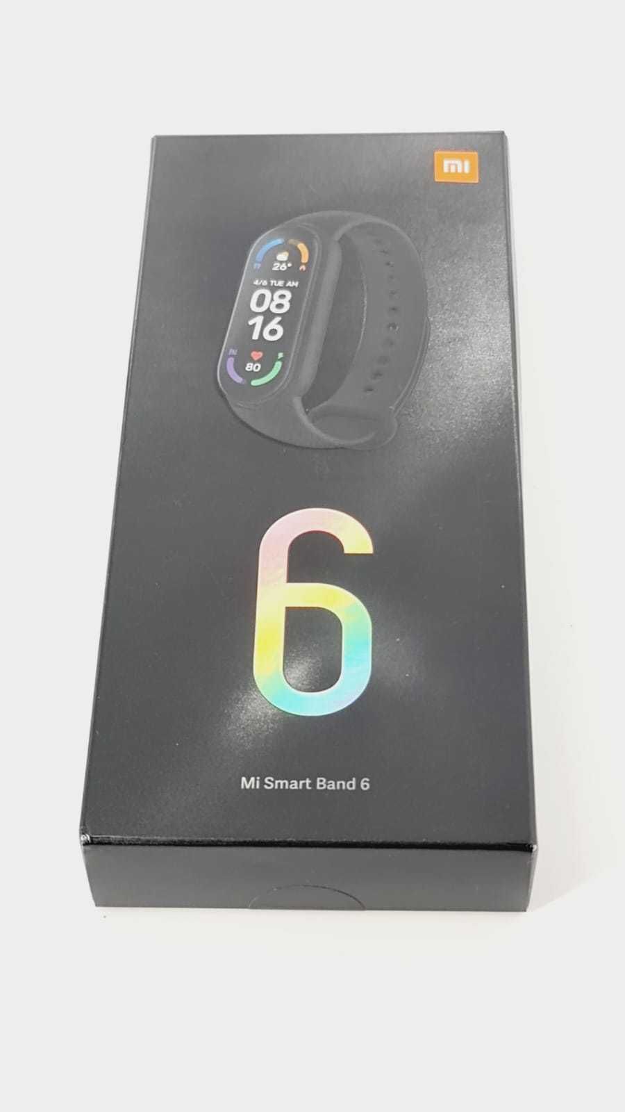 Smartwatch Zegarek Fitness Xiaomi Mi Band 6 czarny
