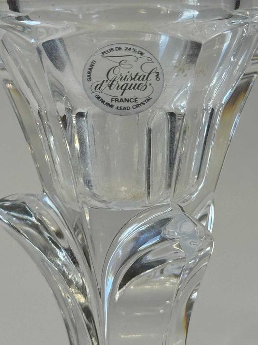 Подсвечник из прозрачного хрусталя Cristal d'Arques Bandol