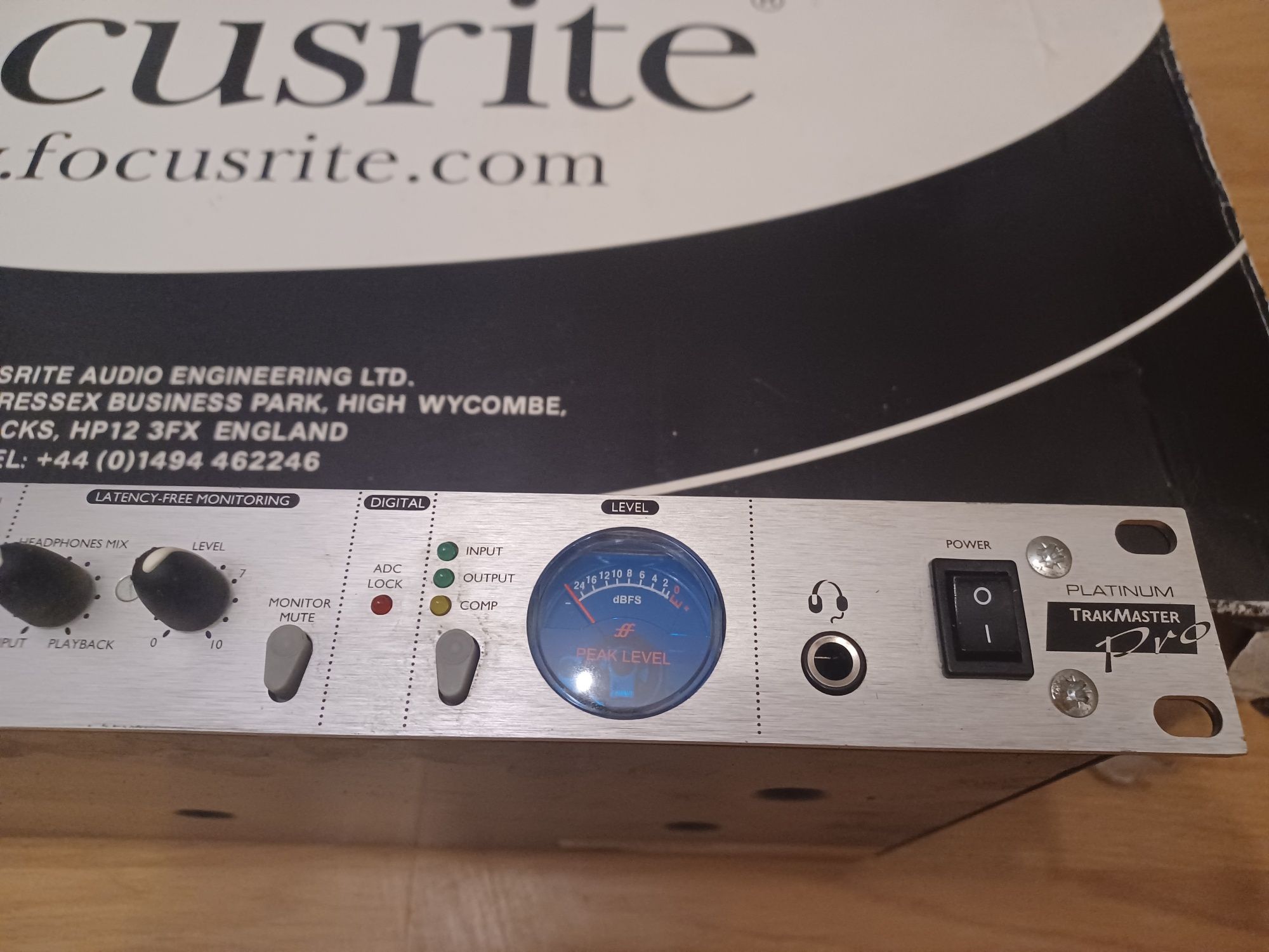 Focusrite Platinum Trakmaster Pro