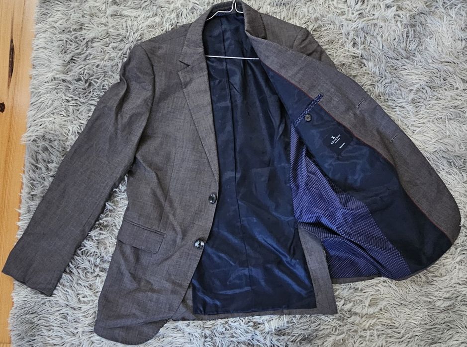 Fato Masssimo Dutti cinzento -  Regular Fit