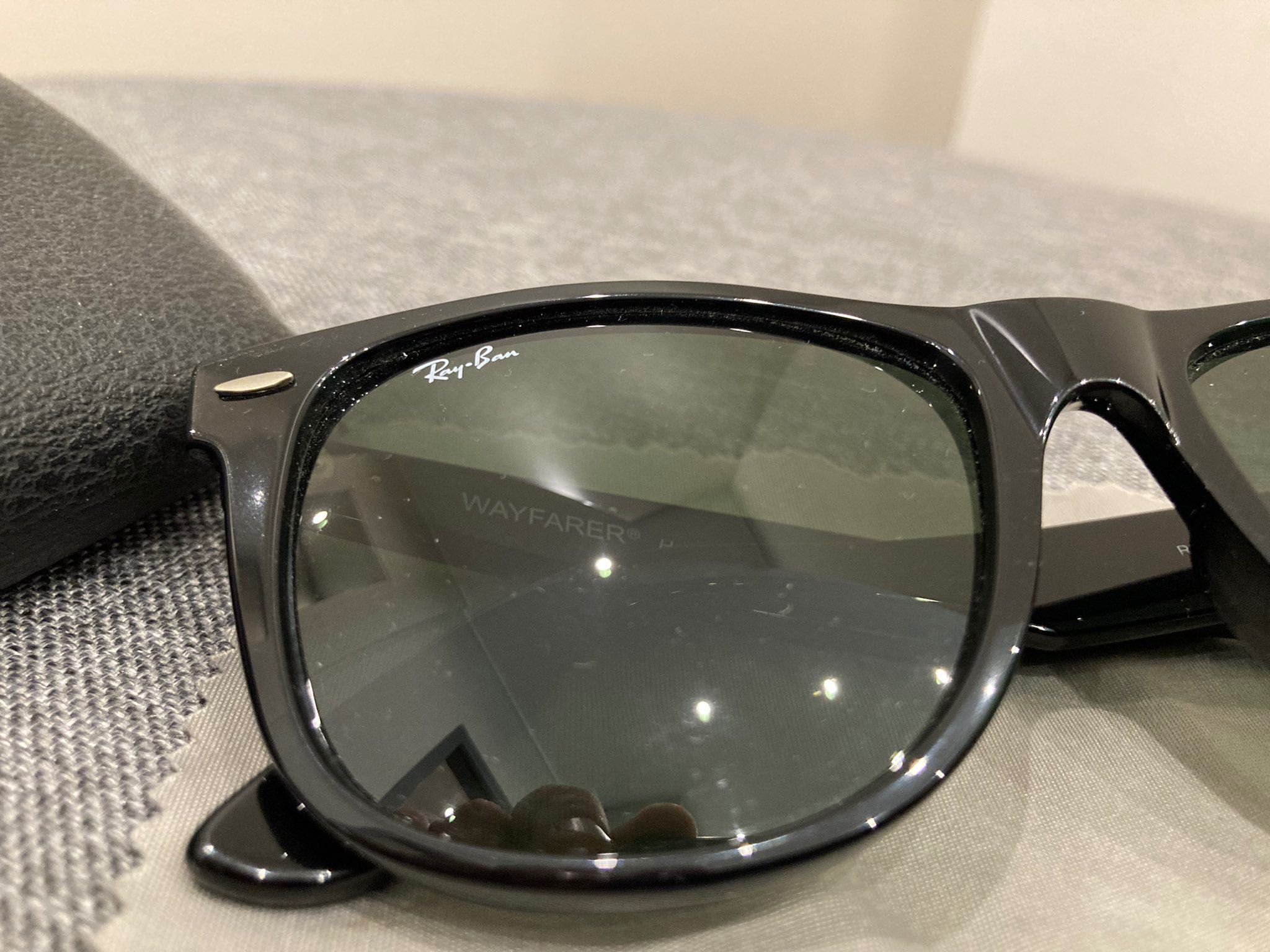 Очки Ray-Ban Wayfarer 54/18 черные