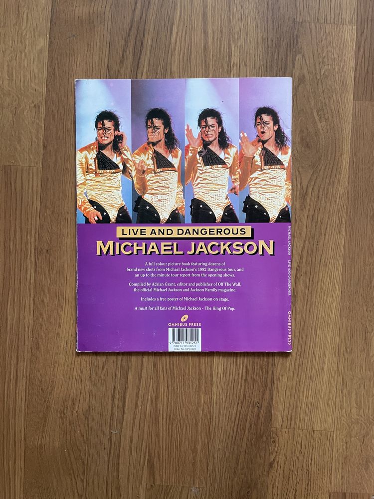 Michael Jackson magazyn  live and dangerous