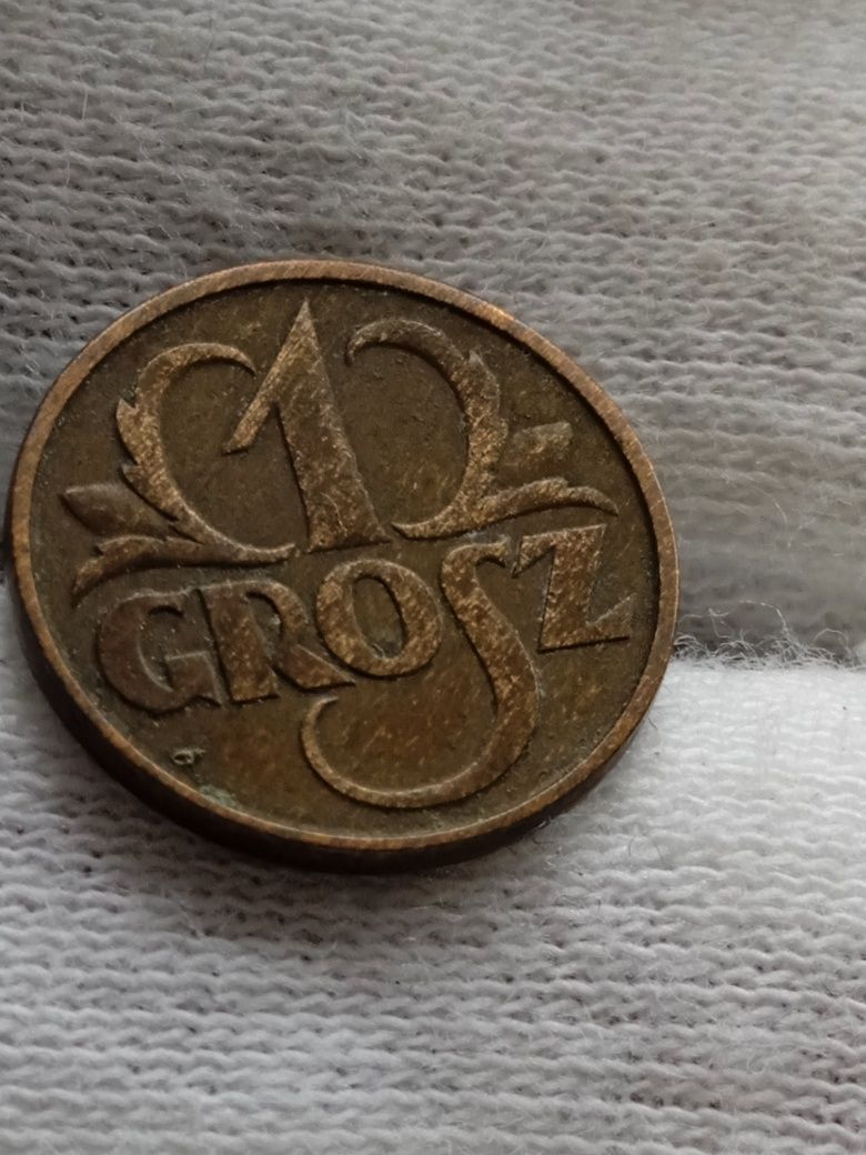 2 RP 1 grosz 1930 rok.