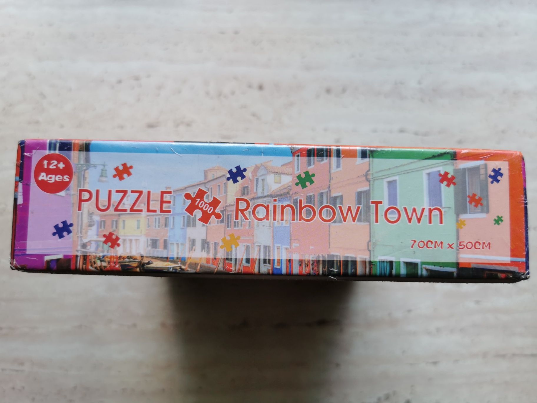 Puzzle Rainbow Town 1000 elementów