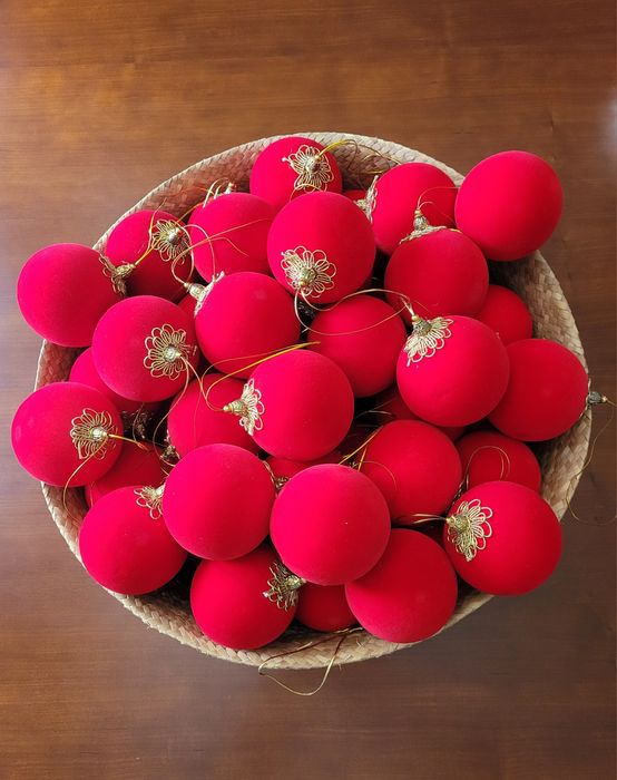 Bolas de Natal Vermelhas