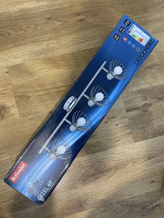 Komplet lamp szyna spot