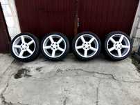 Koła Felgi 18 OZ Opus 5x112 VW AUDI SKODA SEAT Opony 235/40/18 Goodyea