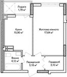 Продам 1-кімнатну квартиру. Розстрочка до 2 років!