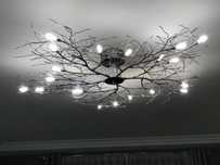 Lampa led  sufitowa - galazki -  nowoczesny design -  120cm -  Okazja!