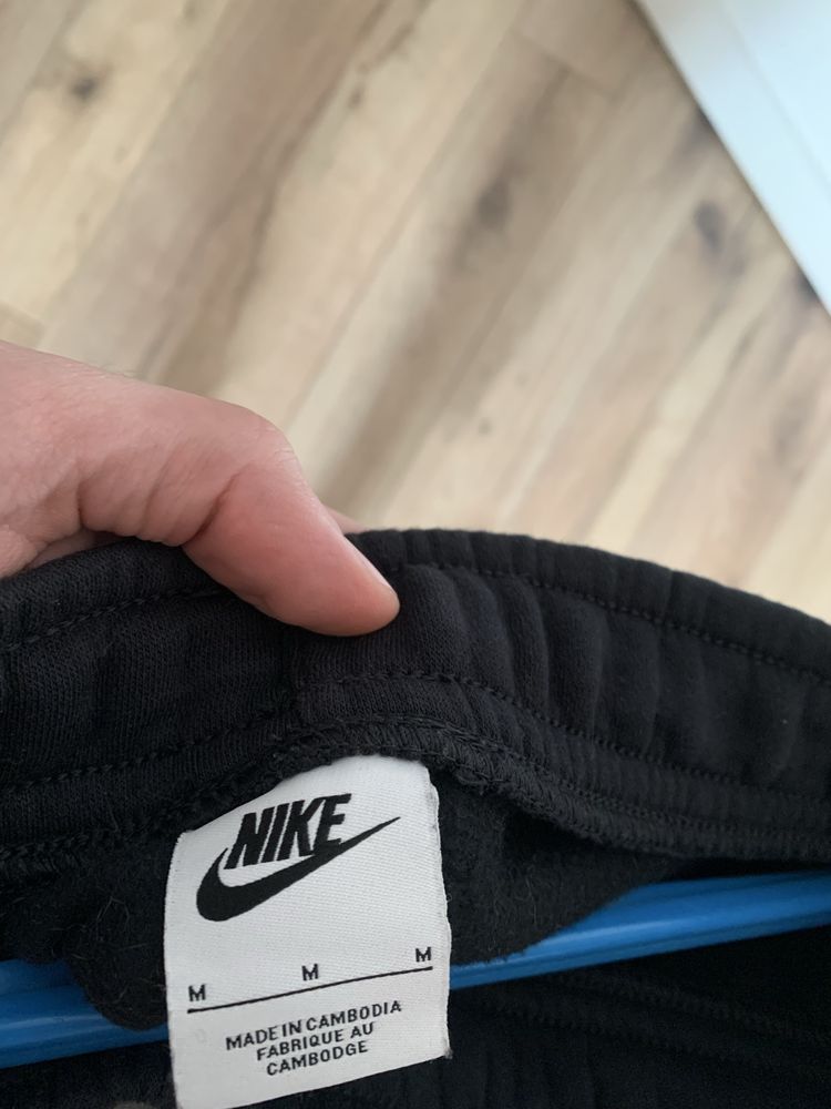 Чоловічий оригінальний чорний спортивний костюм Nike / брендовий одяг
