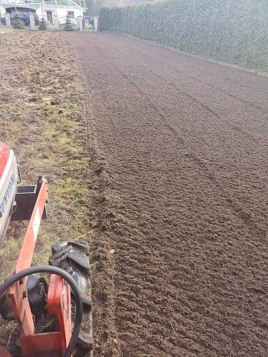 Usługi glebogryzarka separacyjna, kosiarka bijakowa, walec