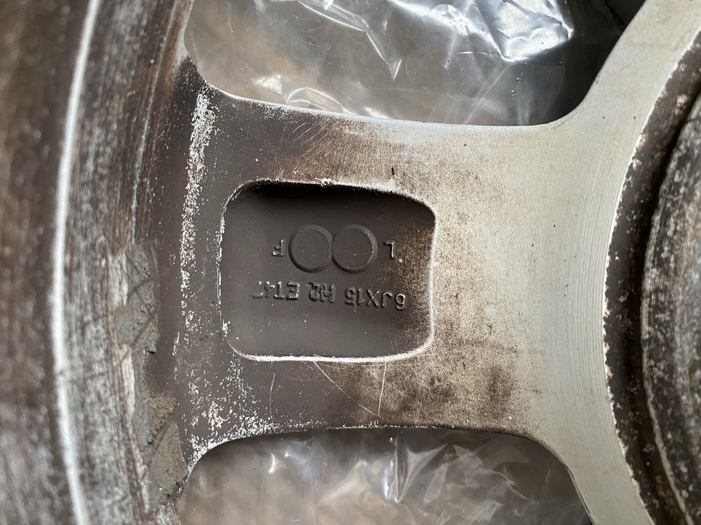 Продам диски на Шкоду 5*112 r15