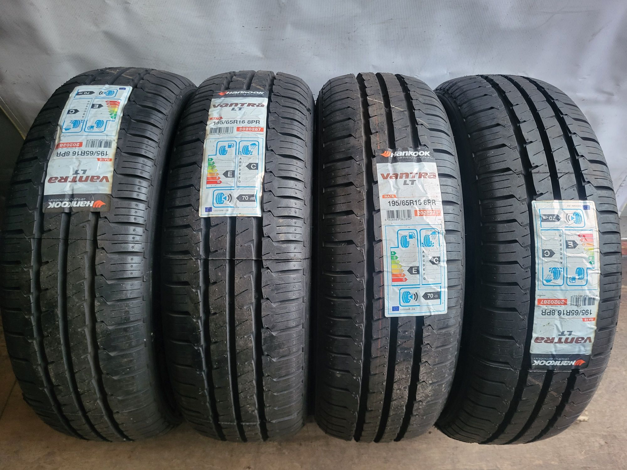 Opony Hankook 195 65 R16C Bus Nowy komplet