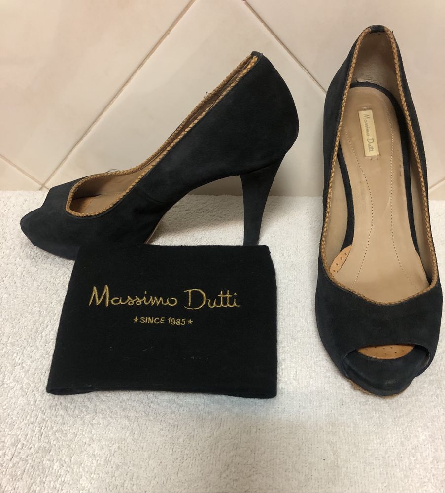 Sapato salto alto Massimo Dutti, em ótimo estado