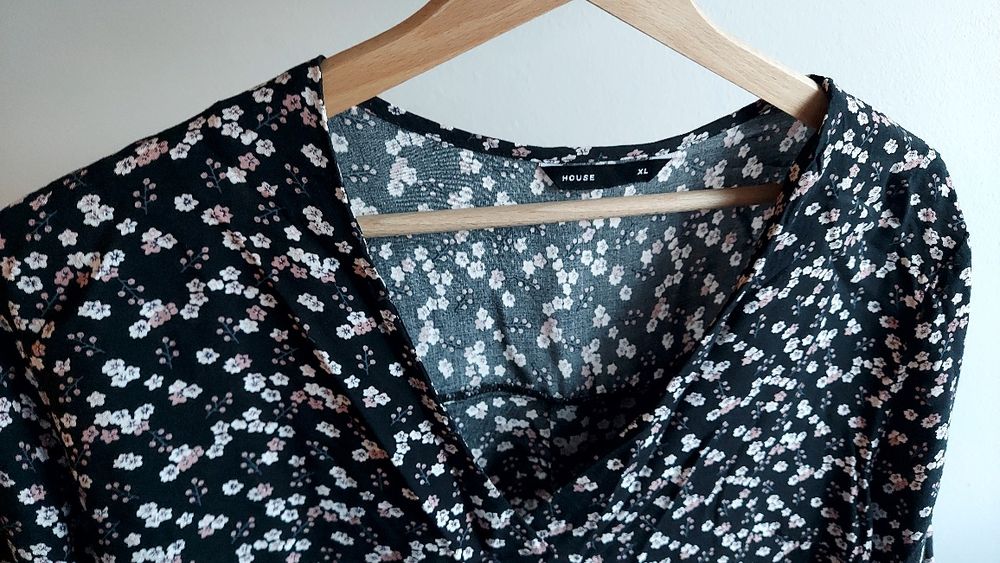 Bluzka damska w kwiatki r XL house