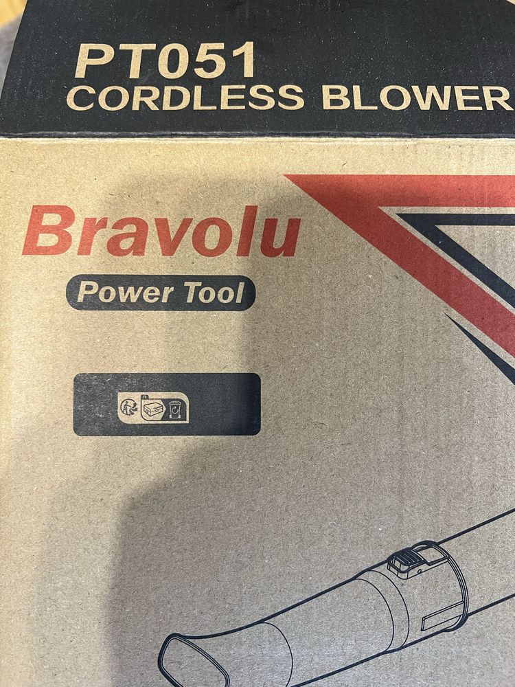 Bezprzewodowa dmuchawa powietrza Bravolu 21v, 78db