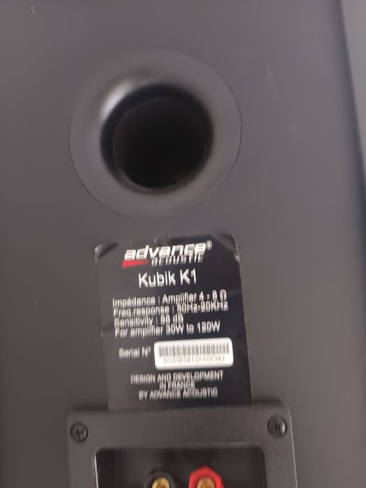 Głośniki Advance Acoustoc Paris Kubik 1 K1