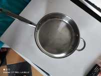 Patelnia stal nierdzewna 30 cm
