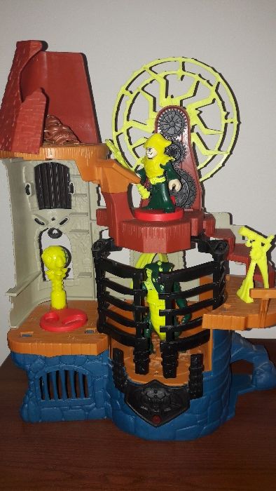 Zestaw Fischer Price interaktywny zamek i smok stan wzorowy mało używa