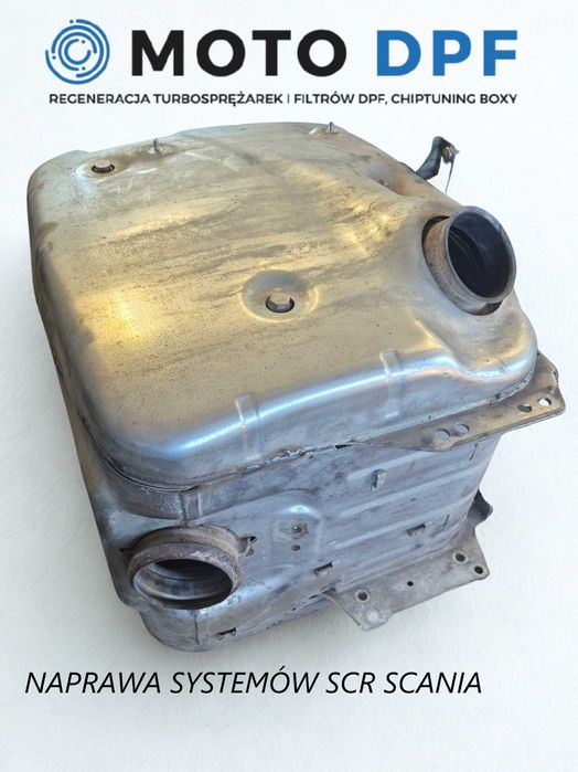 Regeneracja katalizatorów SCR – Scania R / G (Euro 6) , tłumik scania
