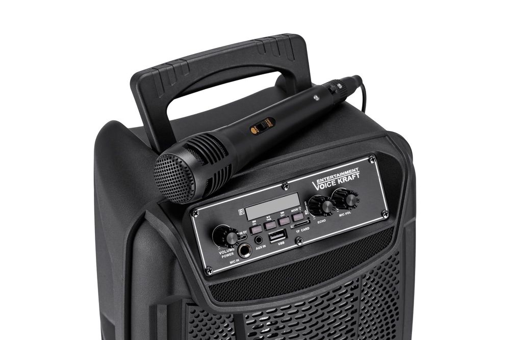 Głośnik Bluetooth USB SD Karaoke radio FM + mikrofon VK 082