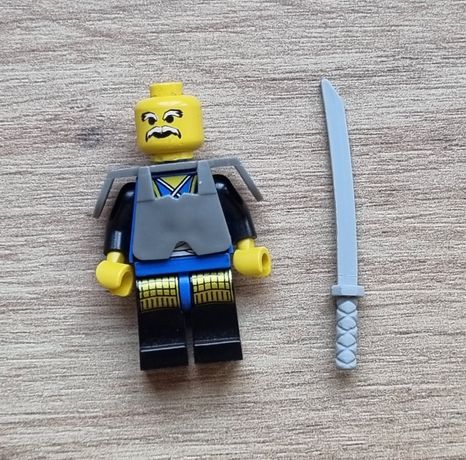 Lego figurka ninja Shogun Samuraj plus miecz katana Castle