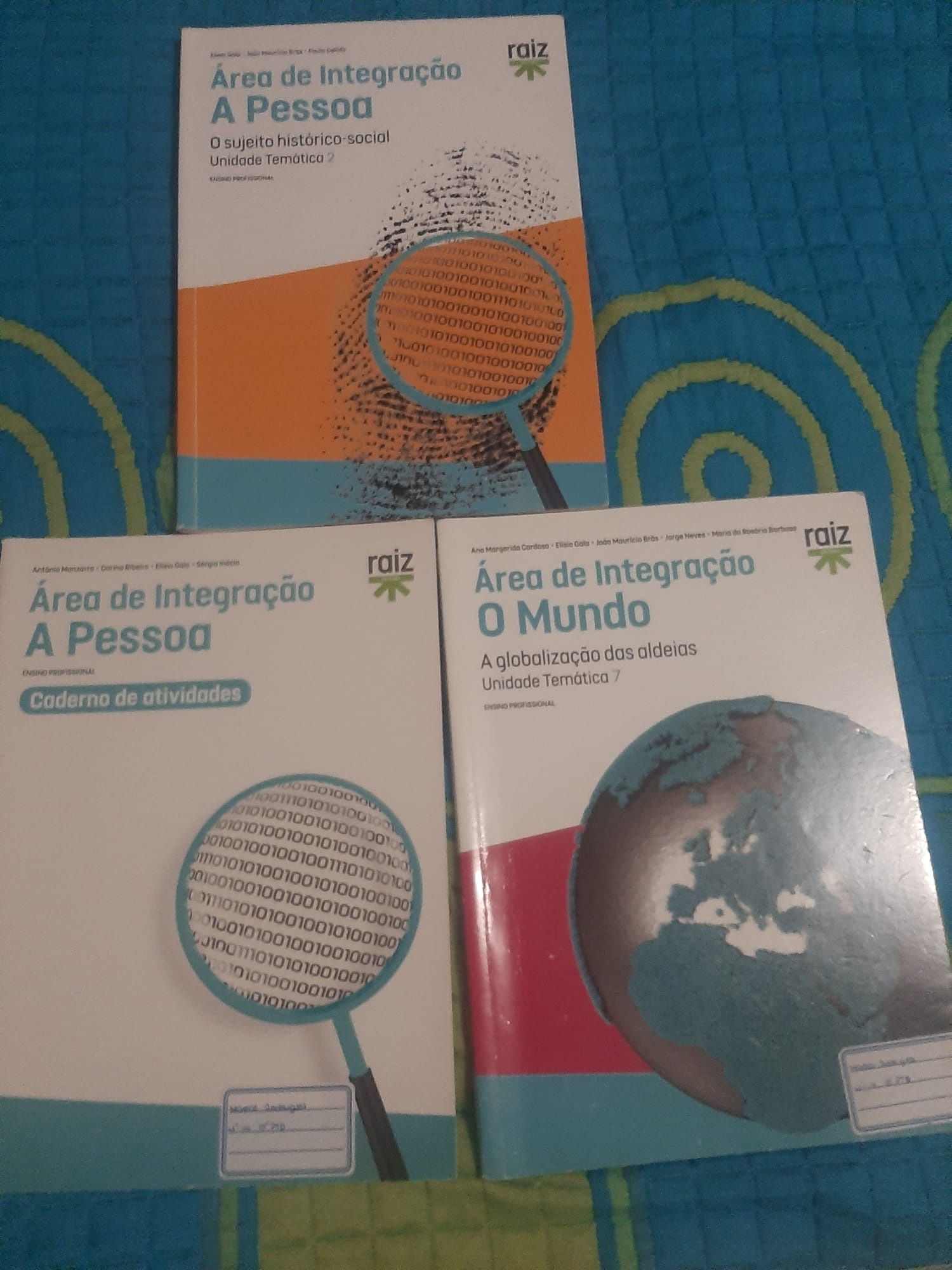 Livros de área de integração