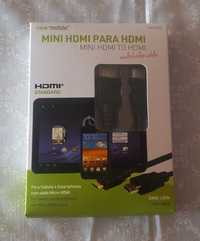 Cabo Mini HDMI para entrada HDMI