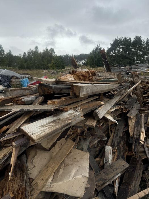 Oddam drewno rozbiórkowe drewno opałowe drzewo opał