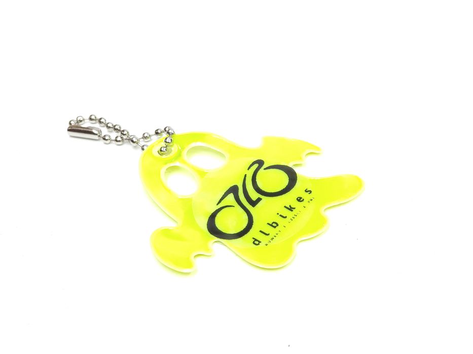 NOWY Odblask brelok zawieszka duszek Oryginał DLBIKES do rowerów pleca