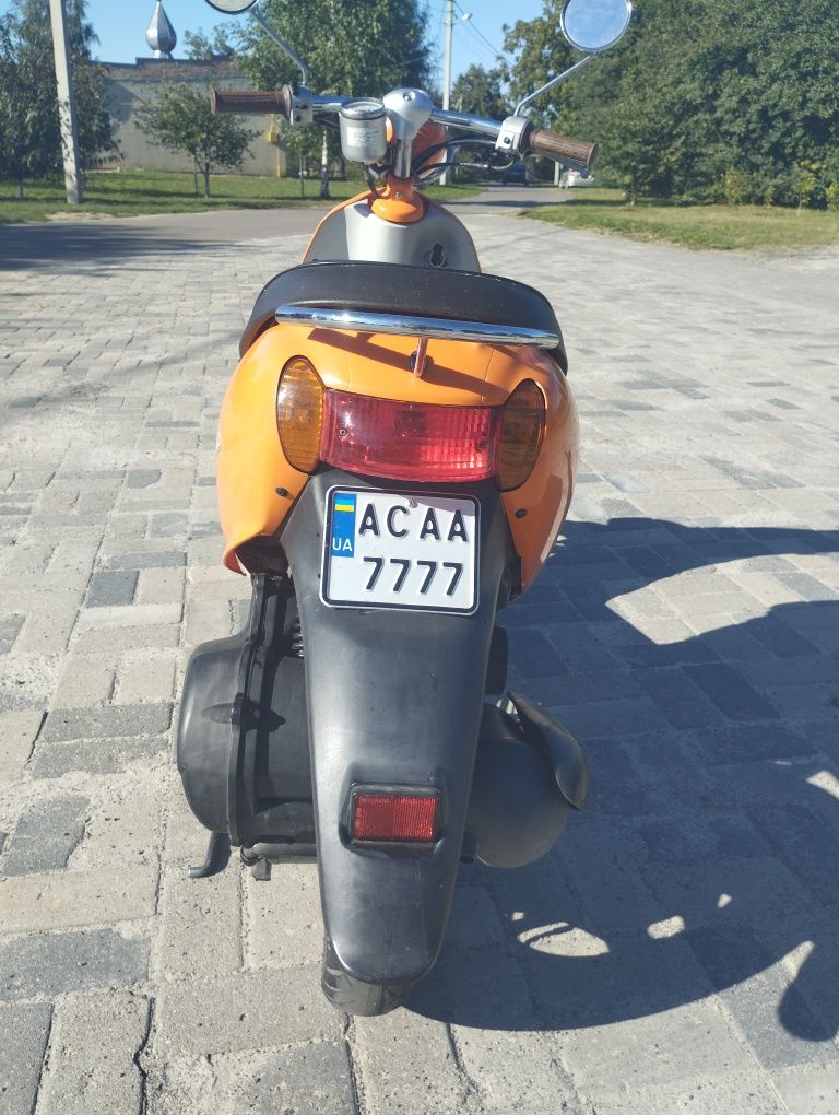 Скутер Suzuki let's 4 pallet