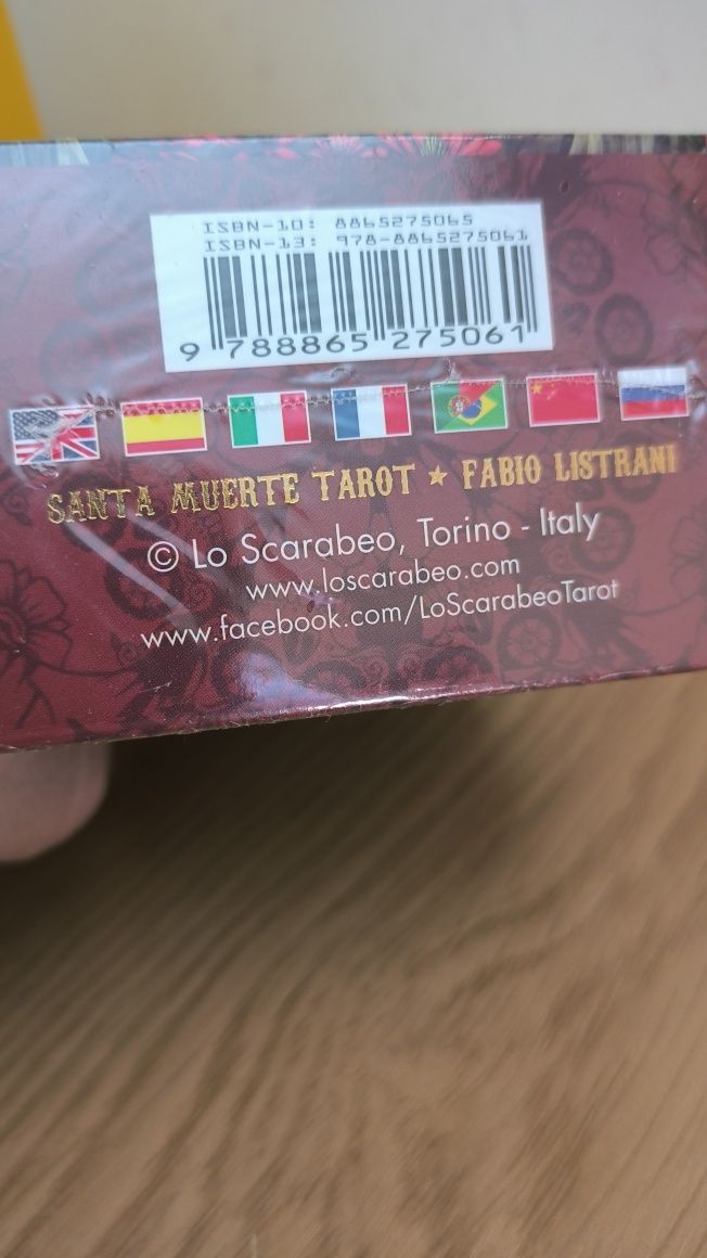 Таро SANTA MUERTE.  Новые. Оригинал  Lo Scarabeo (Италия)
