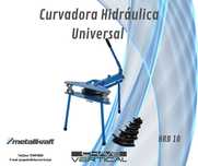 Curvadora Hidráulica Universal HRB 10 METALLKRAFT   JR19