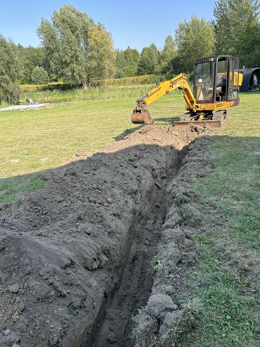 Koparka JCB 803 stan techniczhy DOBRY dżoistiki Perkins Kopie Jeździ